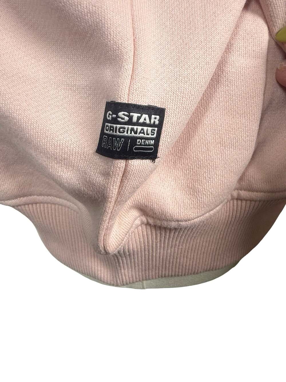 G-Star Raw Anglaise Graphic Sweatshirt Pink Size M - Picture 6 of 12